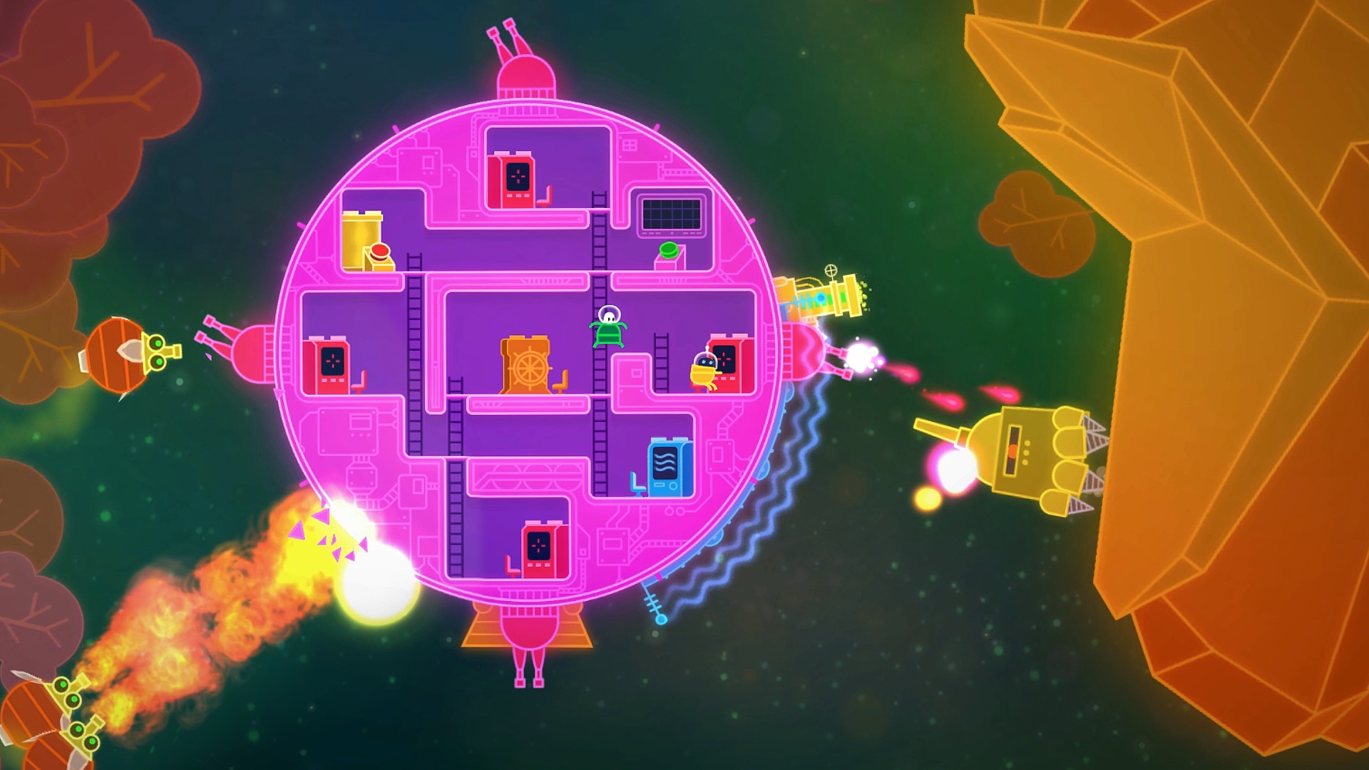 «Lovers in a Dangerous Spacetime» – Lagarbeid redder romkaniner