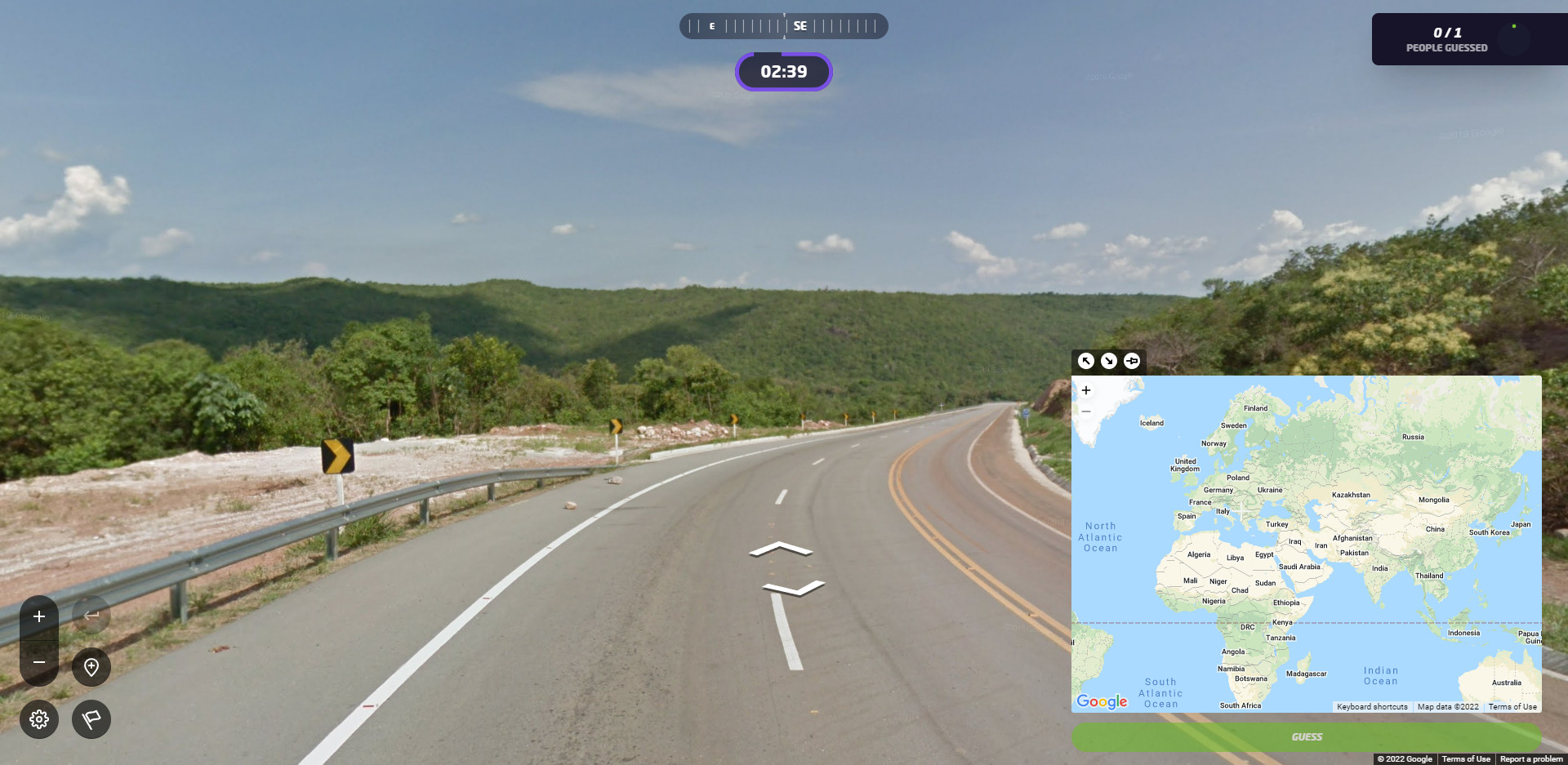«GeoGuessr» – På en vei et sted i verden