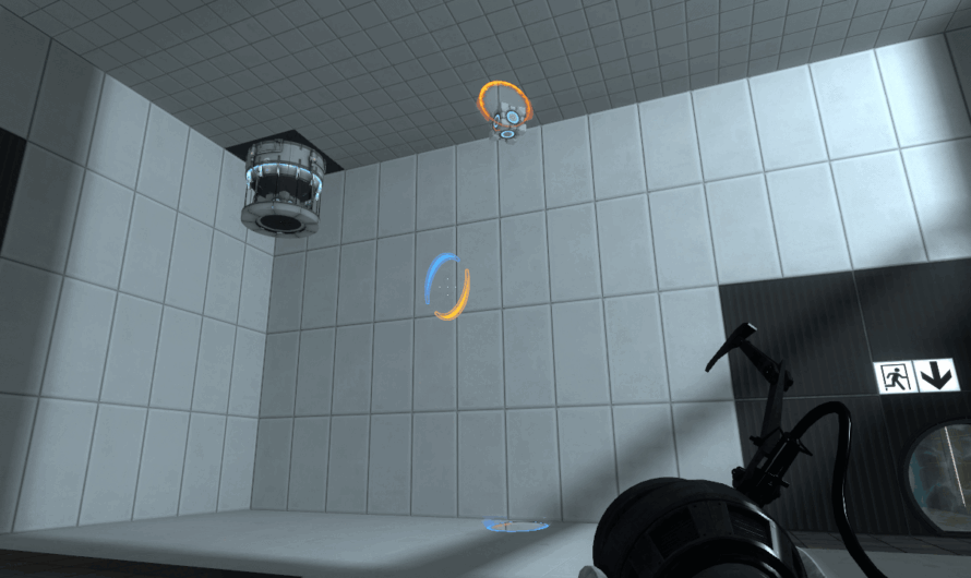 «Portal 2» – Hva er gravitasjon, mekanisk energi, akselerasjon og fart?