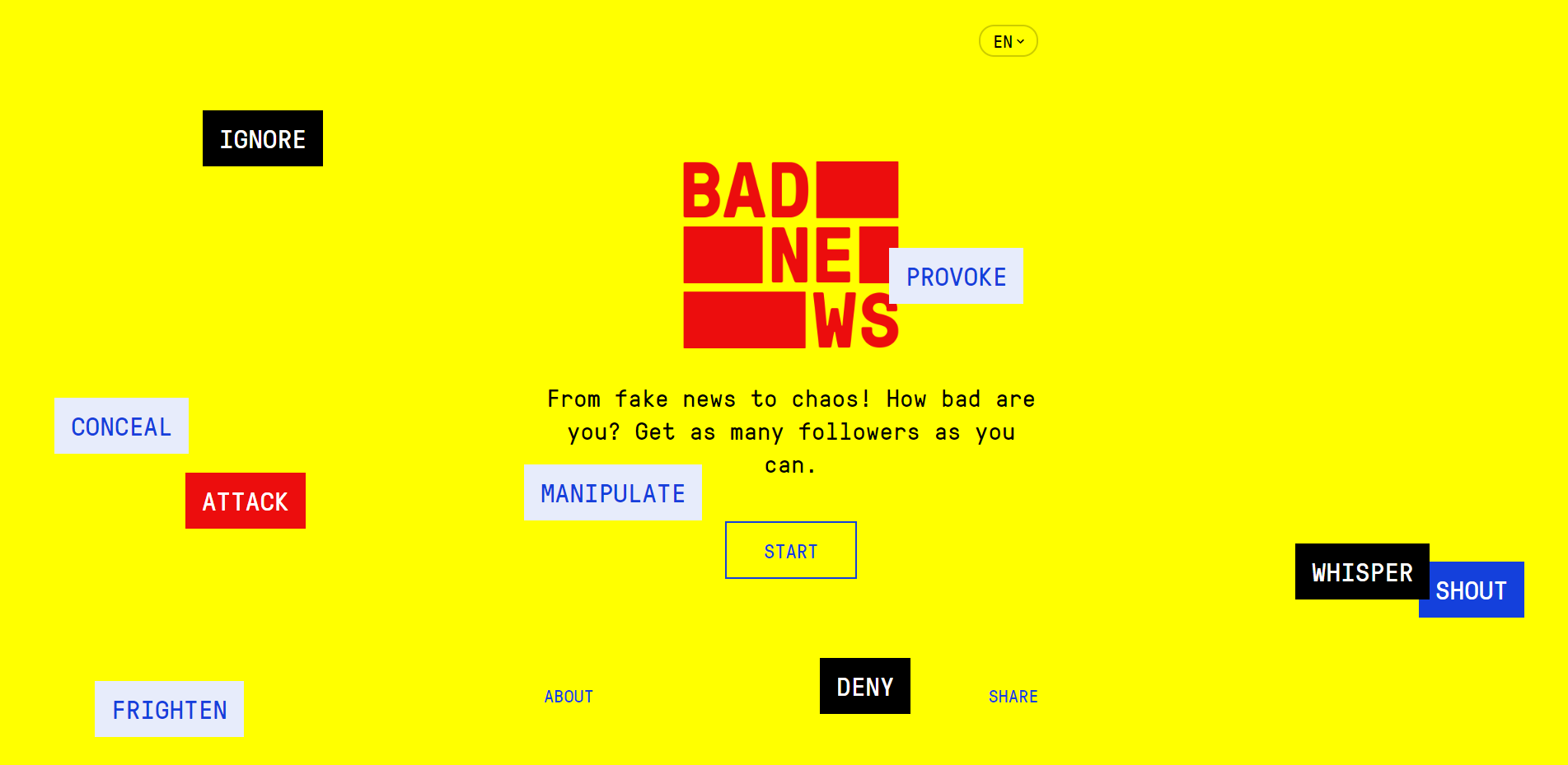 «Bad News» – Velkommen til avdelingen for falske nyheter!