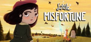 Logo for spillet Little Misfortune.