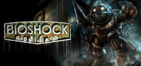 Logo til spillet Bioshock.